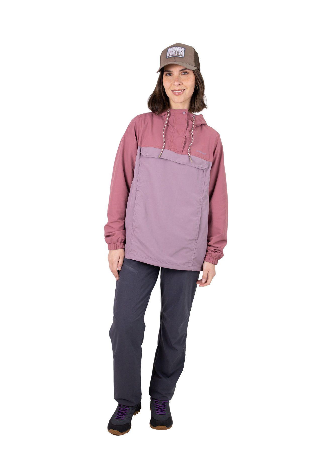 Cortaviento Andesgear Mujer Farellones Violeta-3