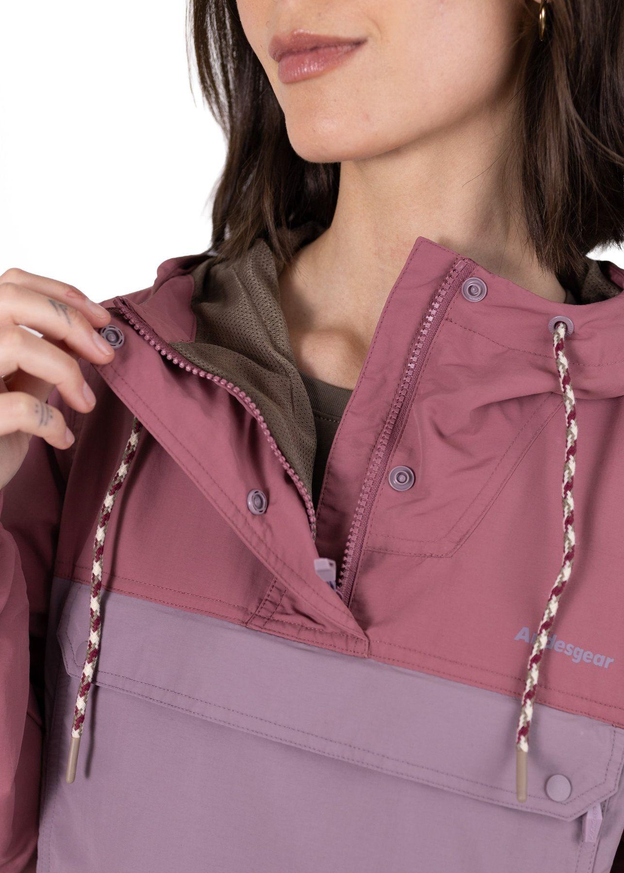 Cortaviento Andesgear Mujer Farellones Violeta-5