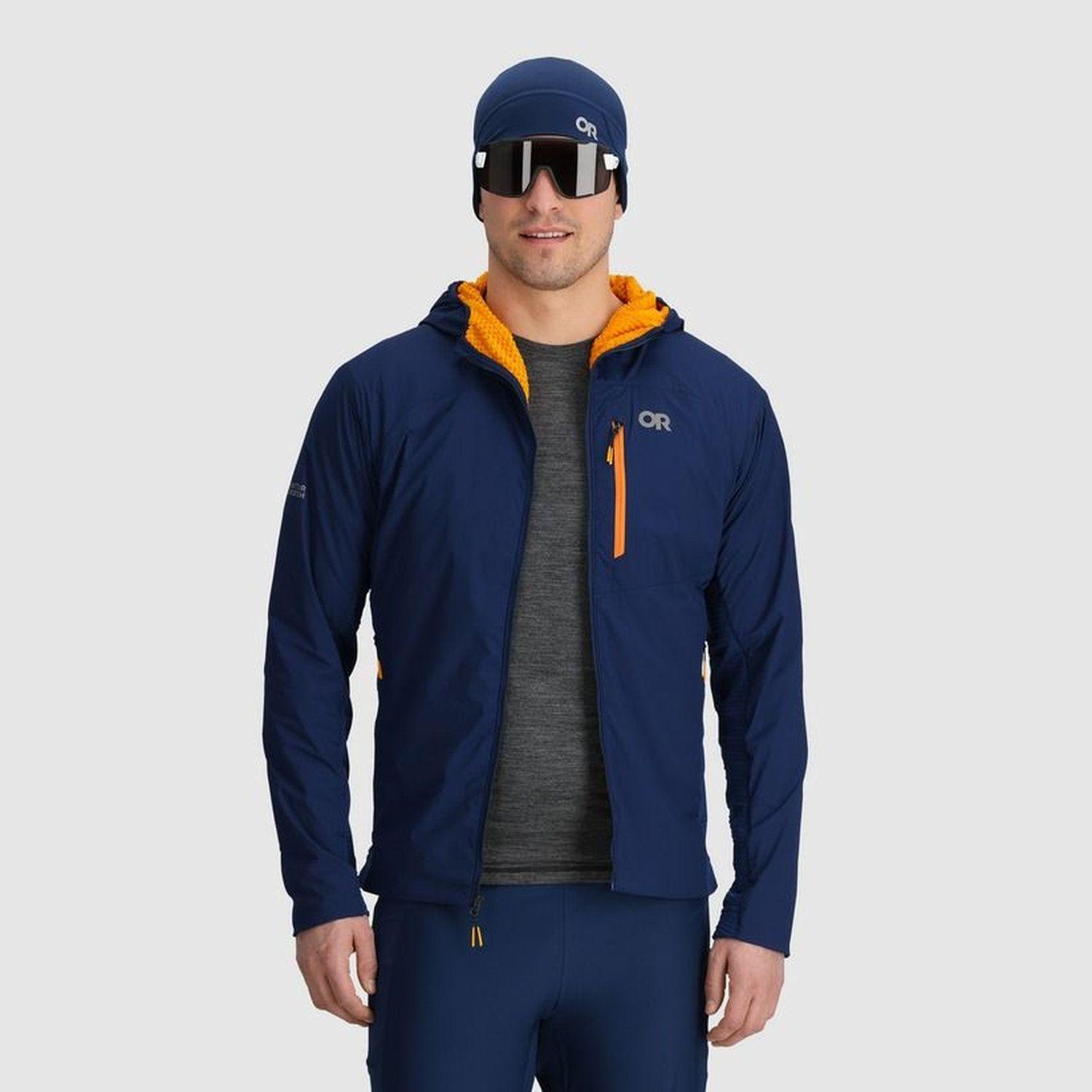 Chaqueta Outdoor Research Hombre Deviator Hoodie Azul-3