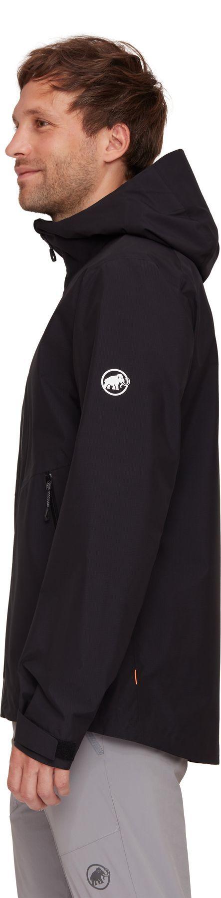 Chaqueta Mammut Hombre Alto Light Hs Hooded Negro-2