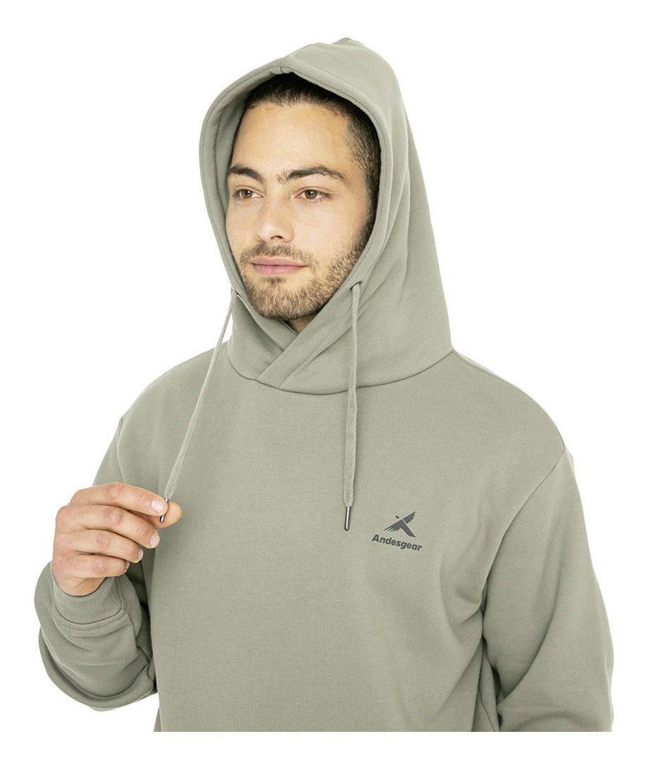 Polerón Andesgear Hombre Metri Verde-4