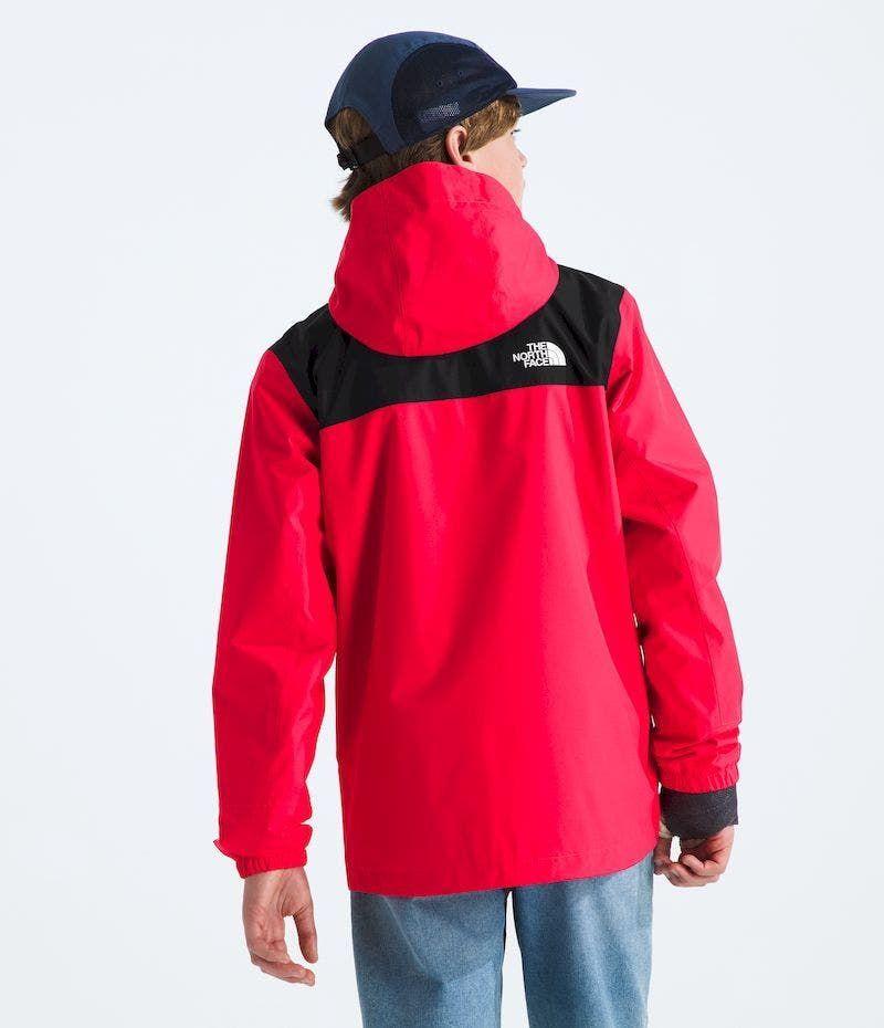 Chaqueta The North Face Niño Impermeable Antora Rain Rojo-2