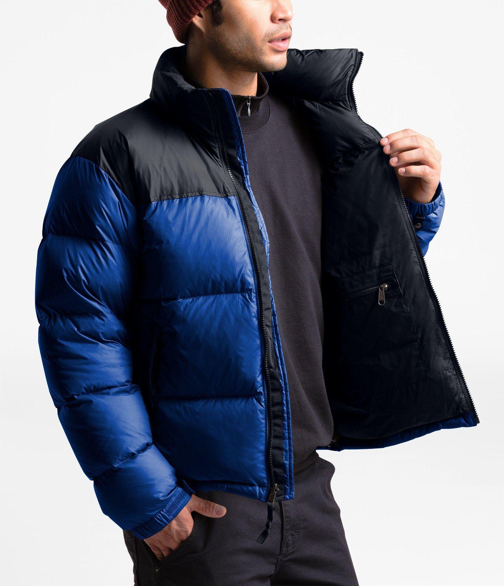 Chaqueta Hombre 1996 Retro Nuptse Azul The North Face-2