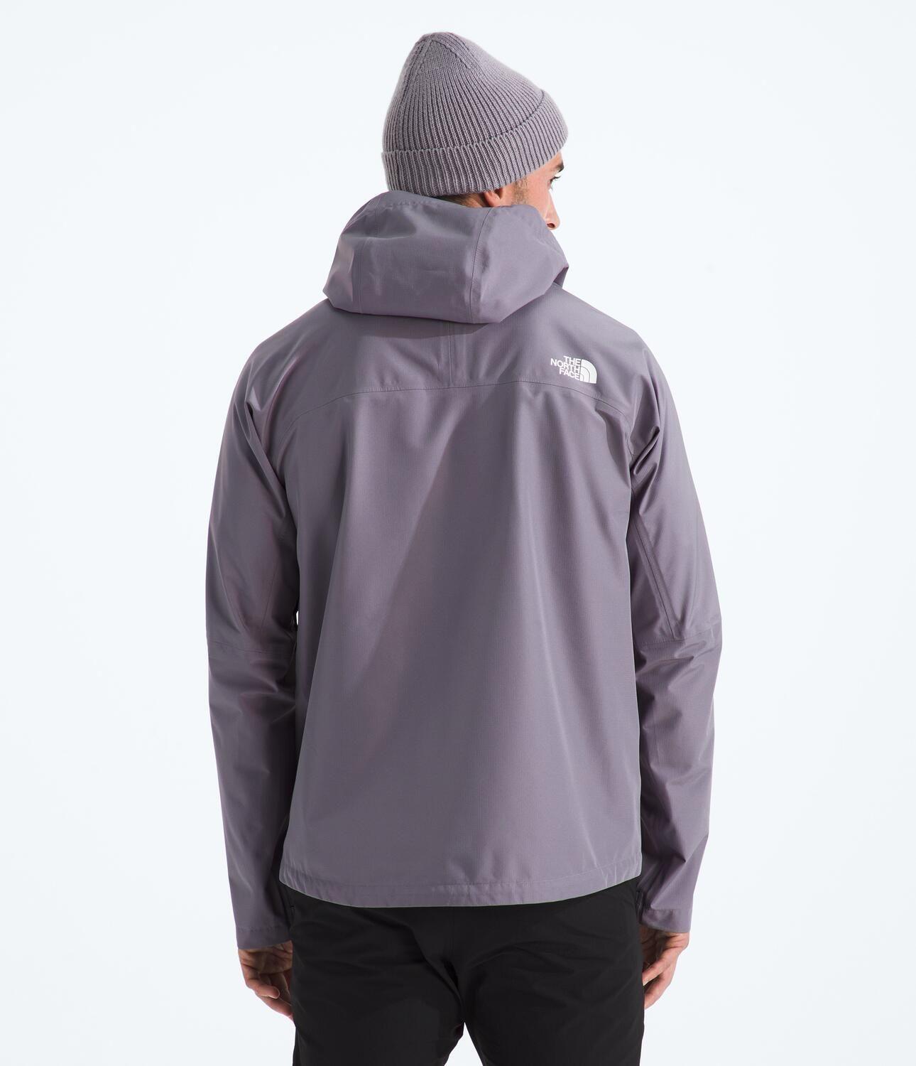 Chaqueta Impermeable Valley View Hombre Gris-2