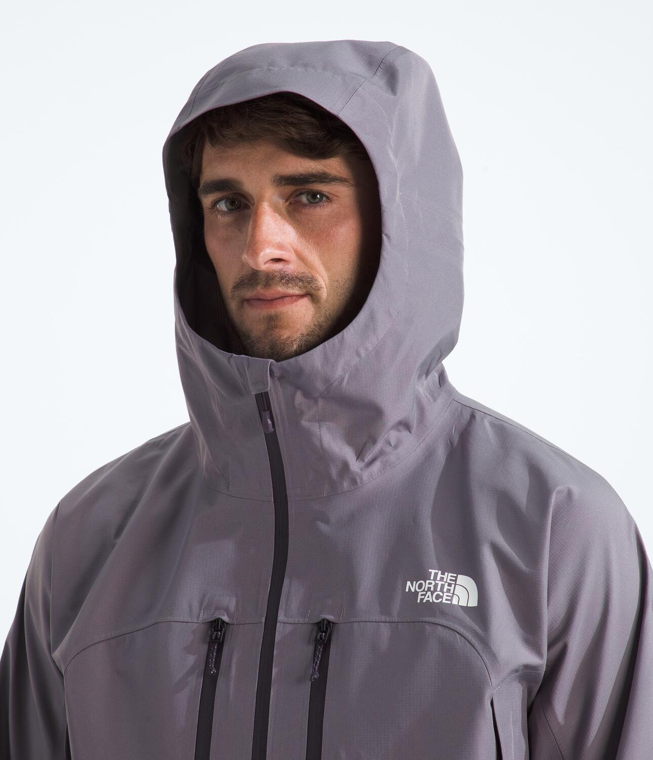 Chaqueta Impermeable Valley View Hombre Gris-5