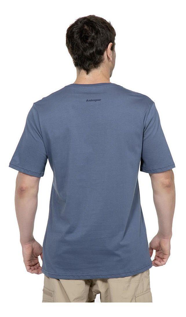 Polera Andesgear Hombre Torres Del Paine Azul Azul-2