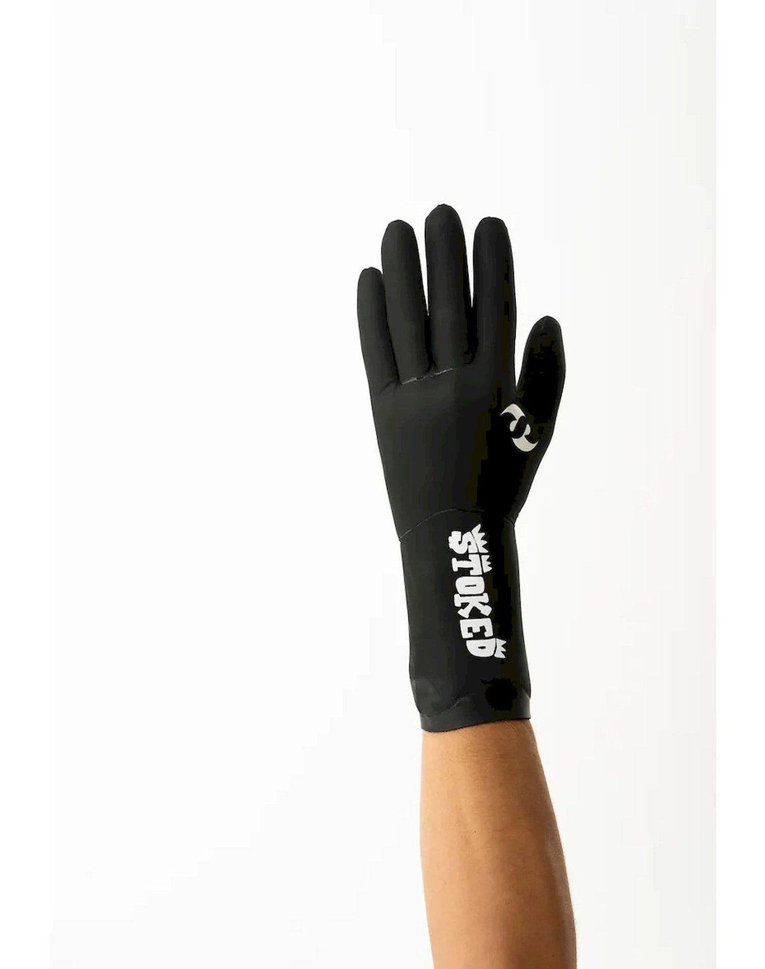 Guantes Stoked Unisex Neopreno Surf Eco Negro-1