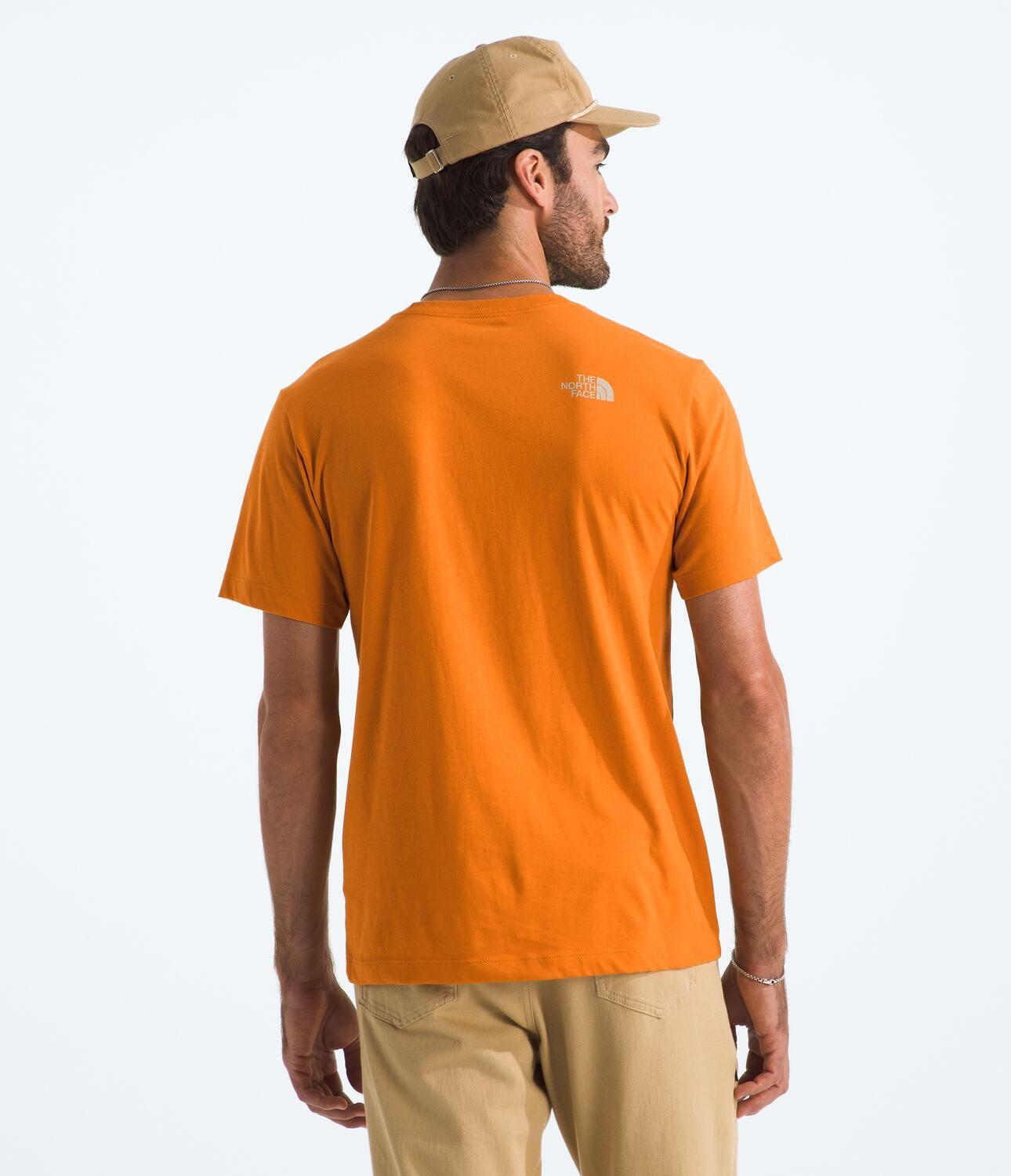 Polera Sunrise Escape Regular Short Sleeve Te Hombre Naranjo-2