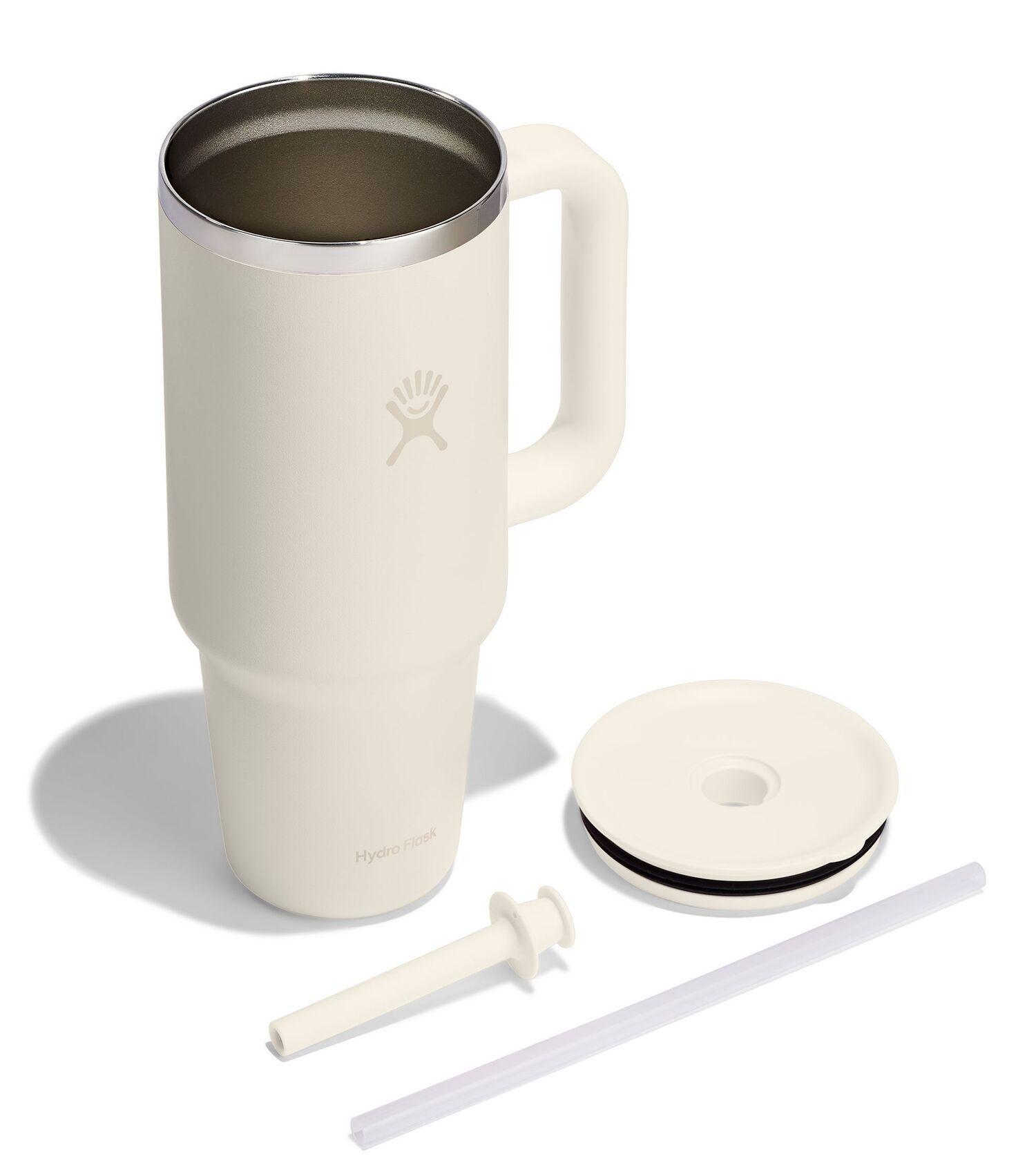 Botella Hydro Flask Travel Tumbler 1182Ml Blanco-2