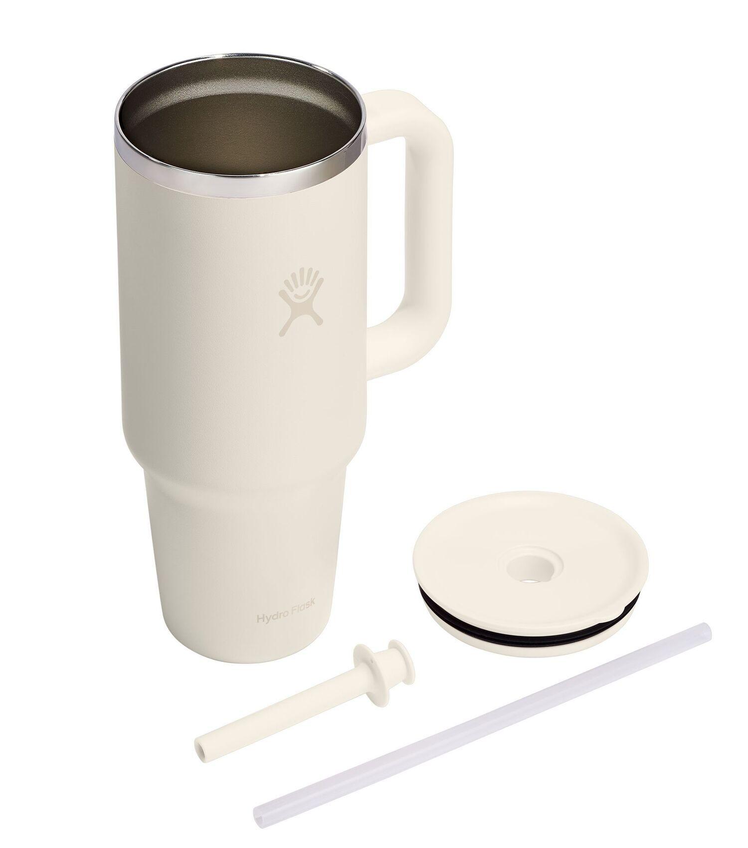 Botella Hydro Flask Travel Tumbler 1182Ml Blanco-5