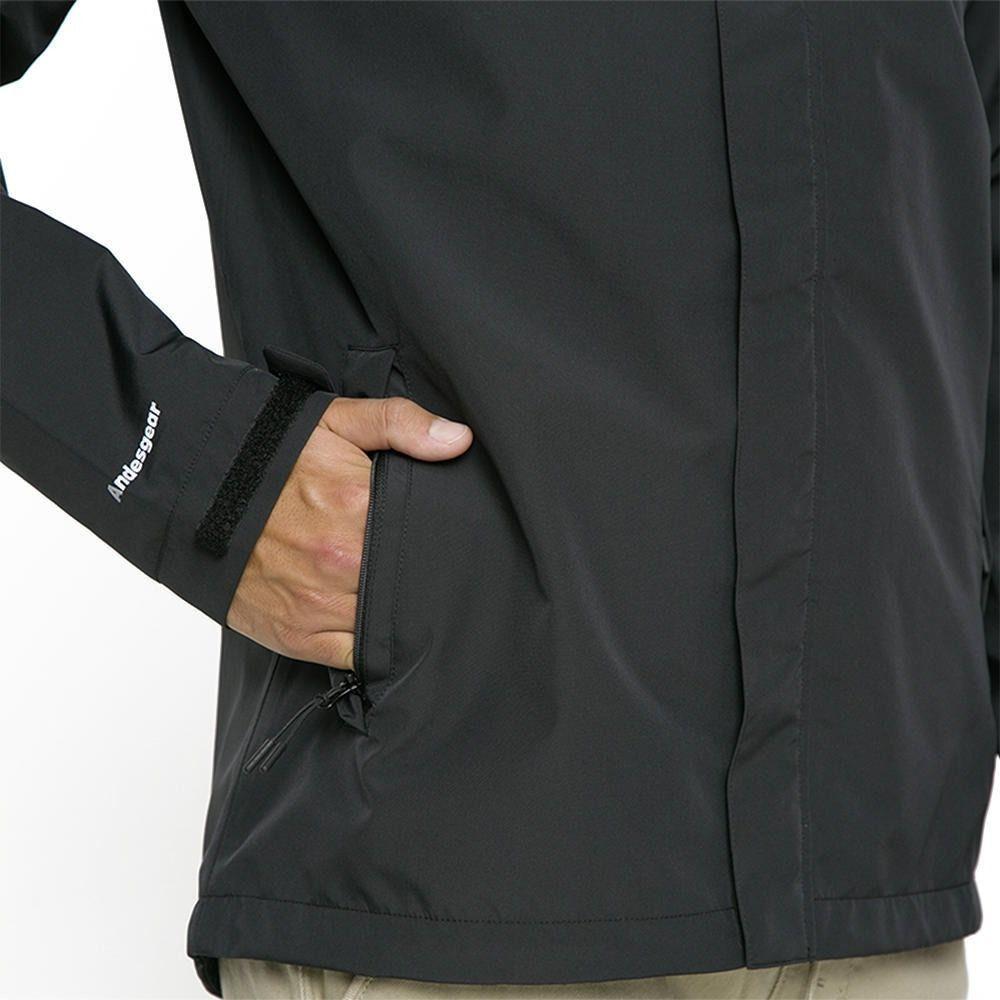 Chaqueta Andesgear Hombre Impermeable Pumalin Negro-3