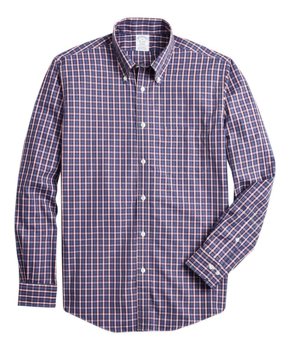 Camisa Brooks Brothers Hombre Non-iron RF Azul-0