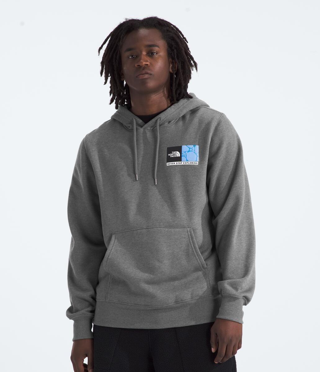 Poleron The North Face Hombre Crown Shyness Hoodie Gris-0