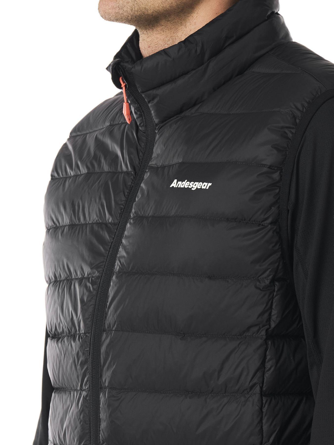 Chaquetas Andesgear Hombre Cucao Down Vest Negro-4