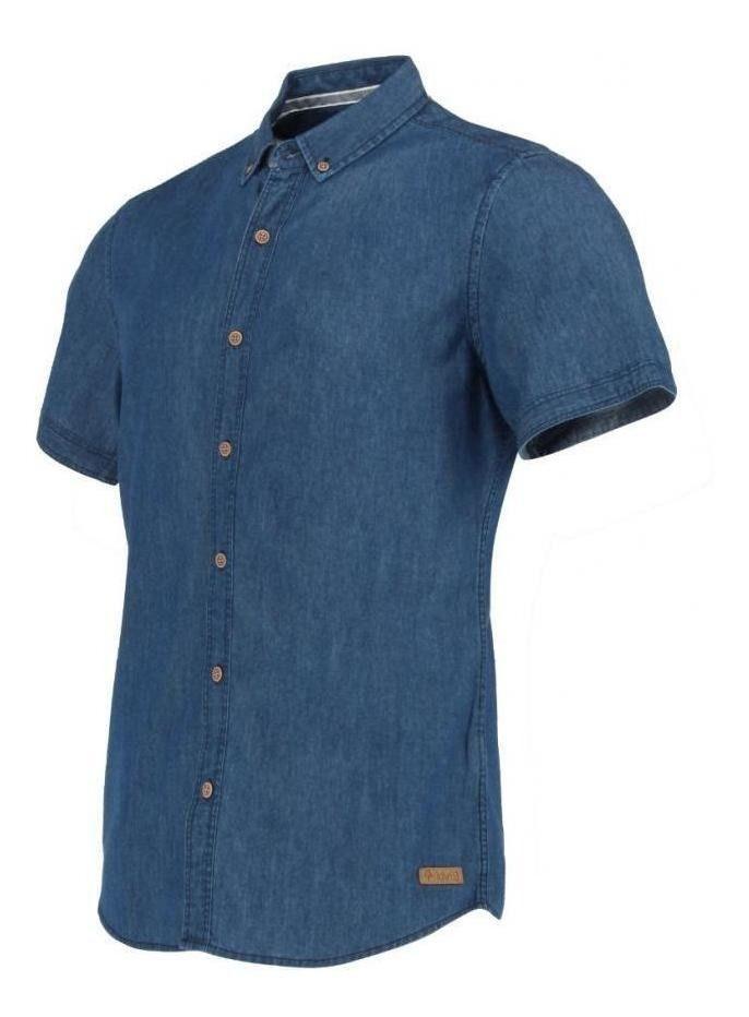 Camisa Kivül Hombre Pista Azul Azul-1