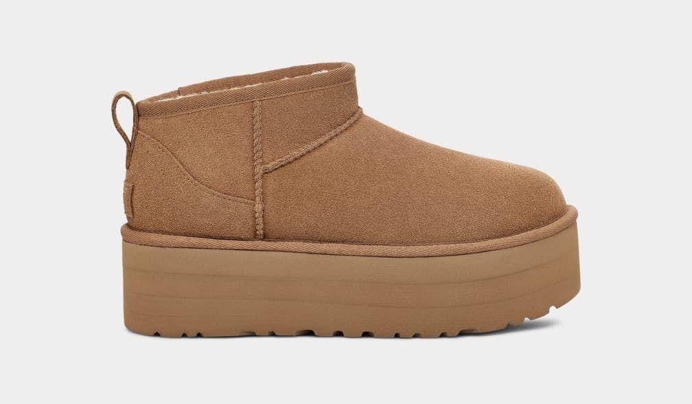 Bota Ugg Mujer Classic Ultra Mini Platform Café-0