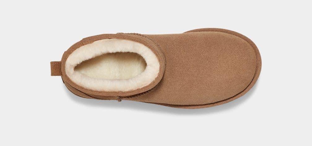 Bota Ugg Mujer Classic Ultra Mini Platform Café-4