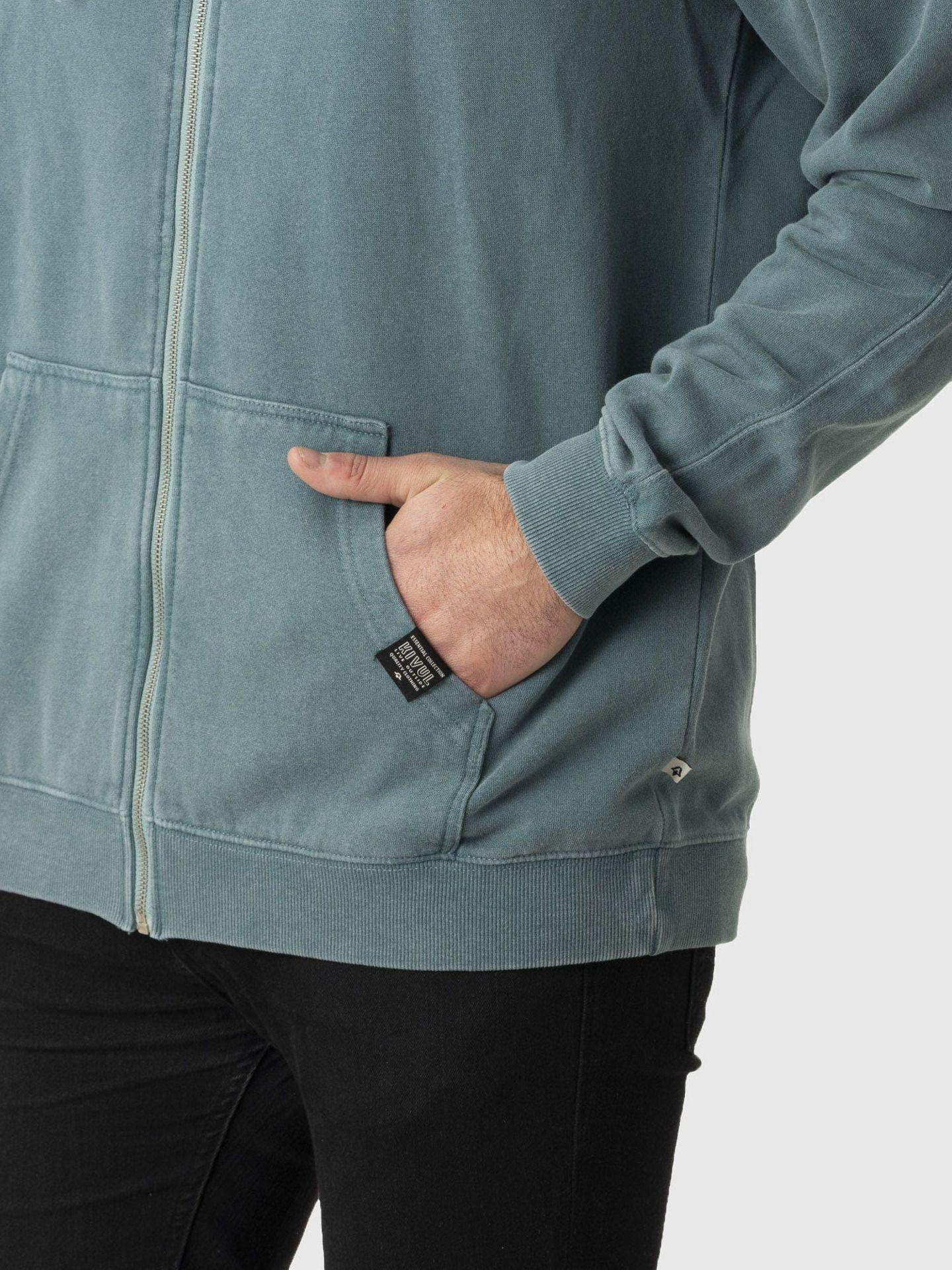 Polerón Kivül Hombre Anerk Reciclado KV041 Azul-3
