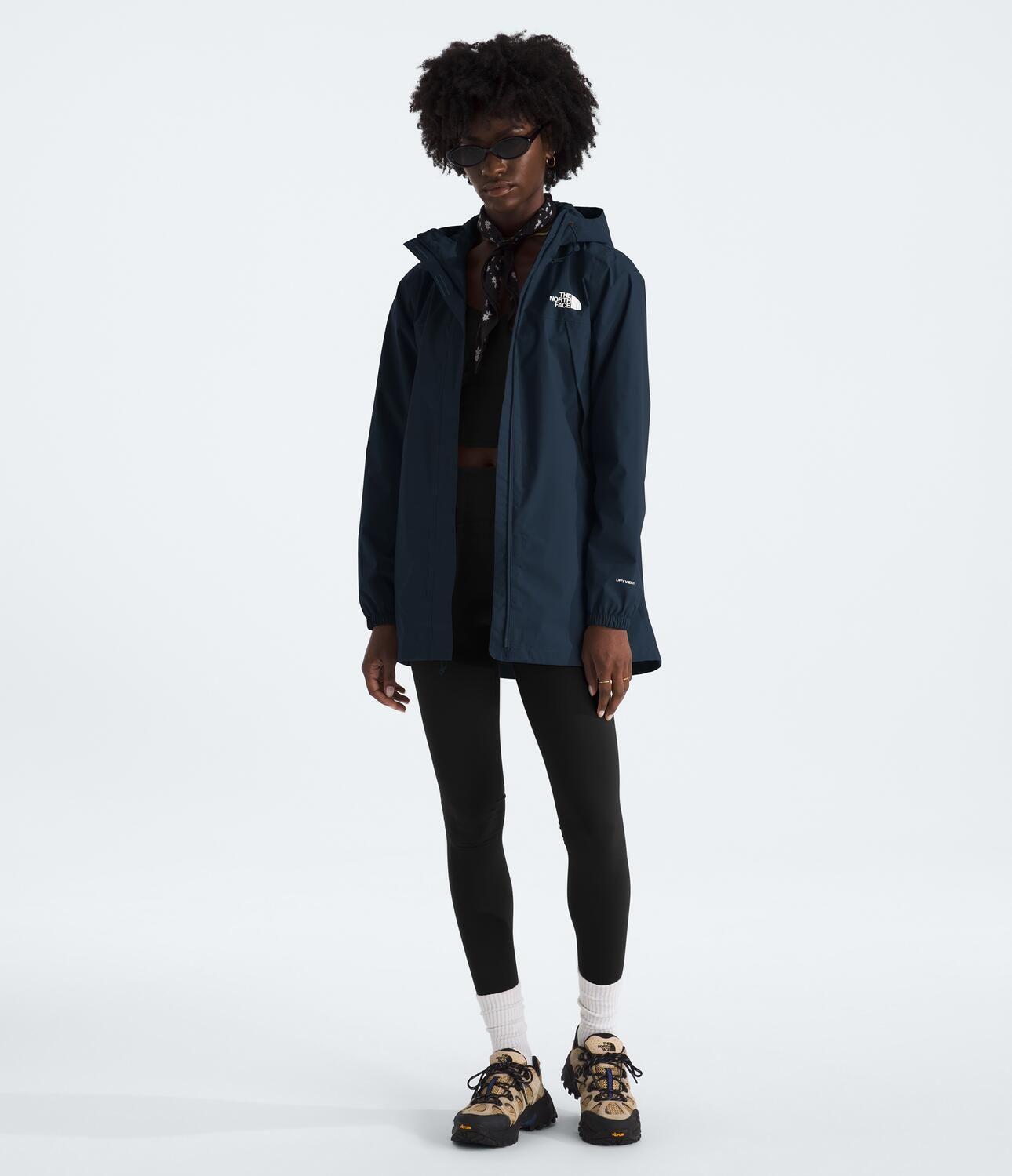 Chaqueta Impermeable Antora Rain Parka Mujer Azul-1