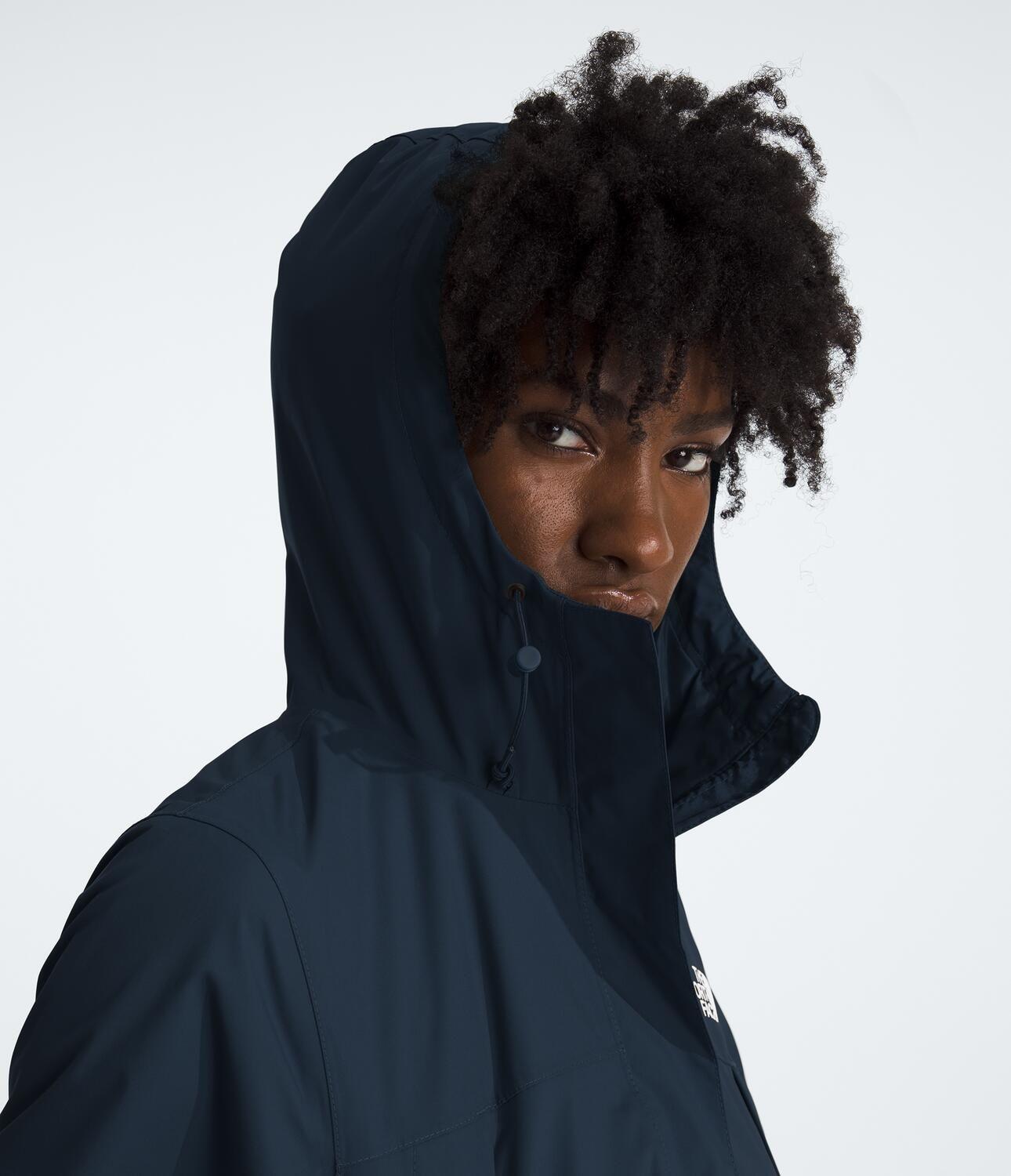 Chaqueta Impermeable Antora Rain Parka Mujer Azul-4
