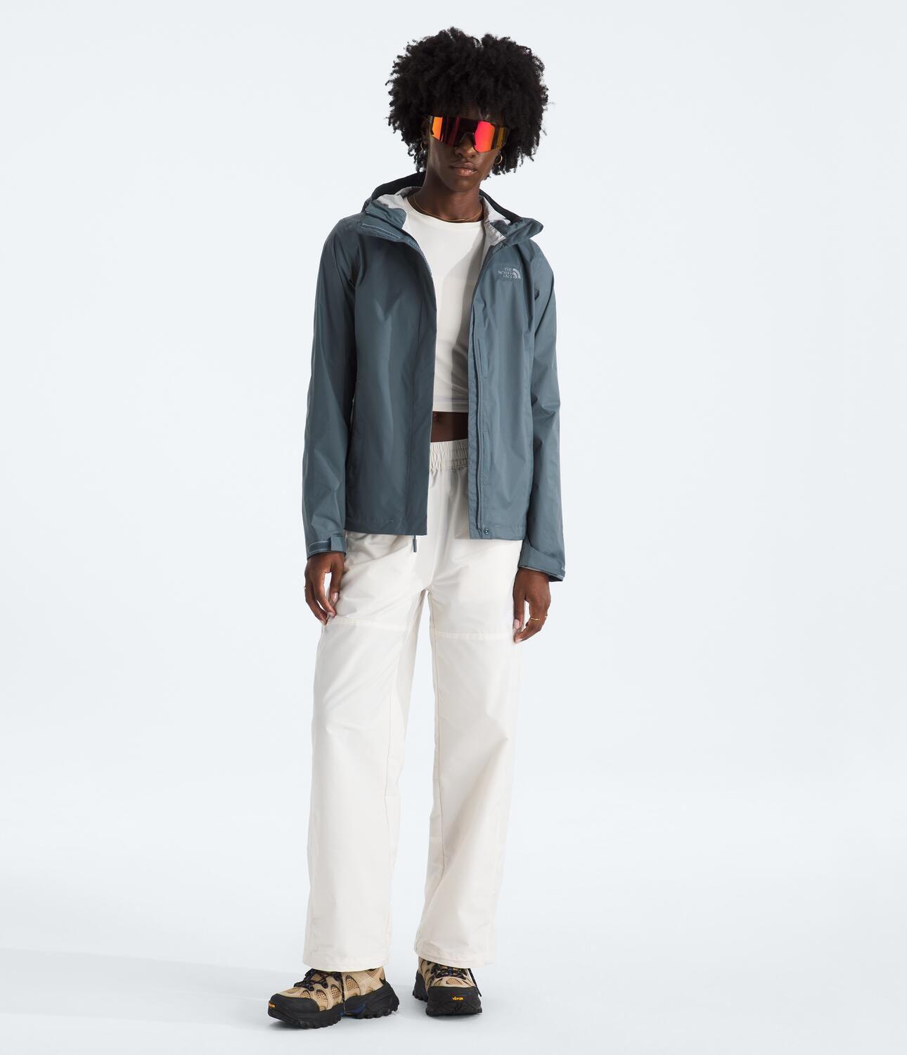 Chaqueta Impermeable Venture 2 Mujer Gris-0