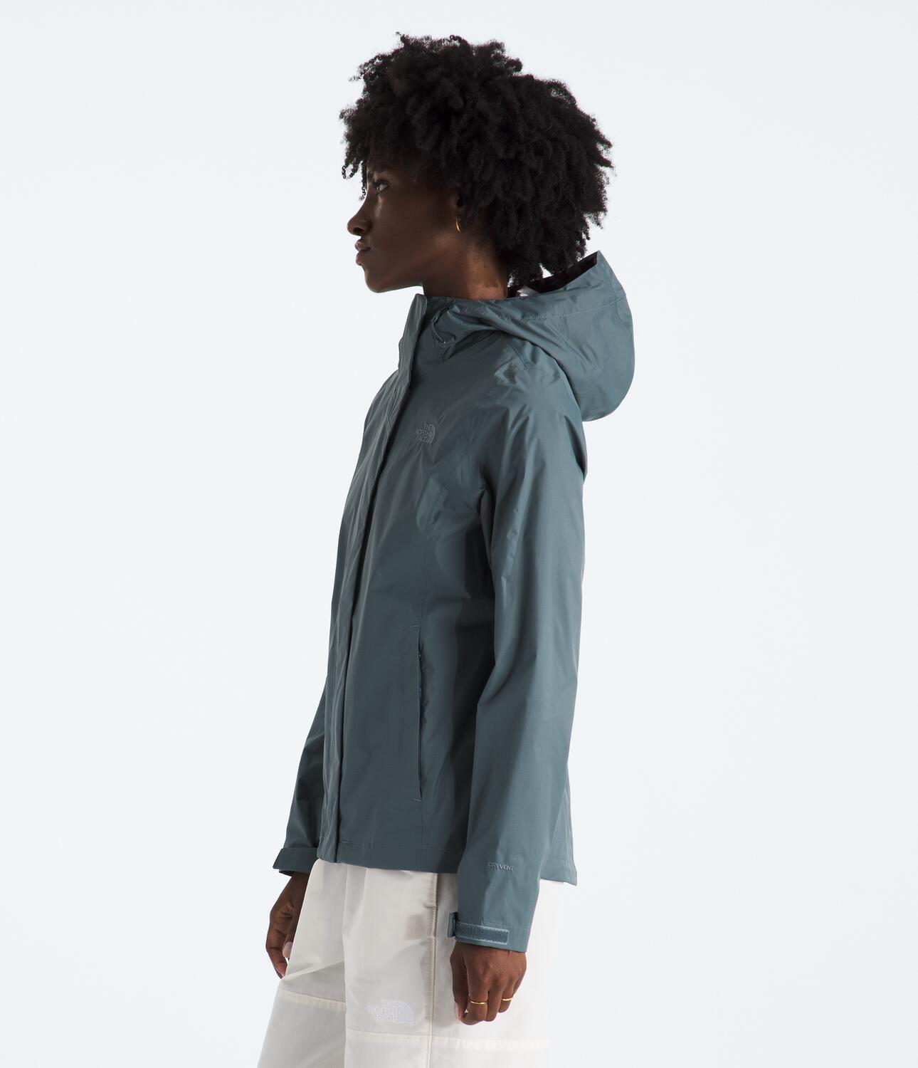 Chaqueta Impermeable Venture 2 Mujer Gris-2
