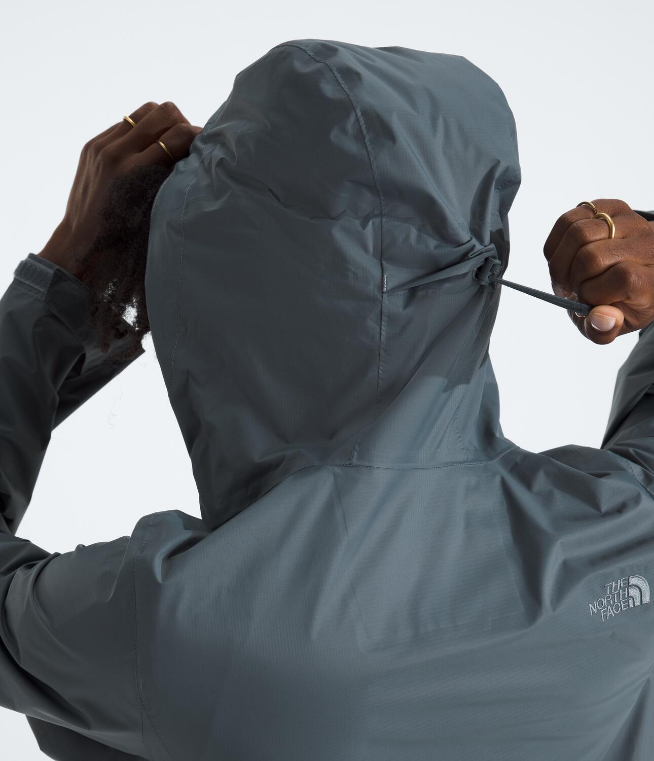 Chaqueta Impermeable Venture 2 Mujer Gris-4