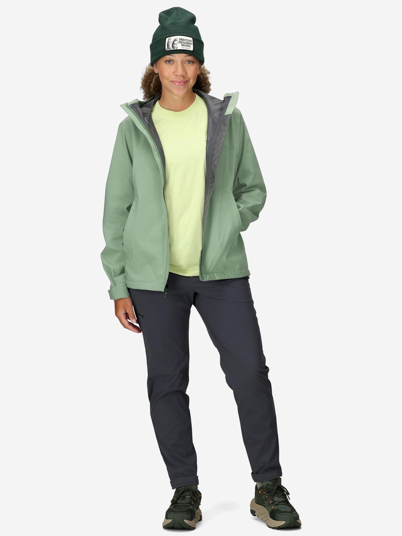 Chaqueta Marmot Mujer Precip Eco Pro Verde-2