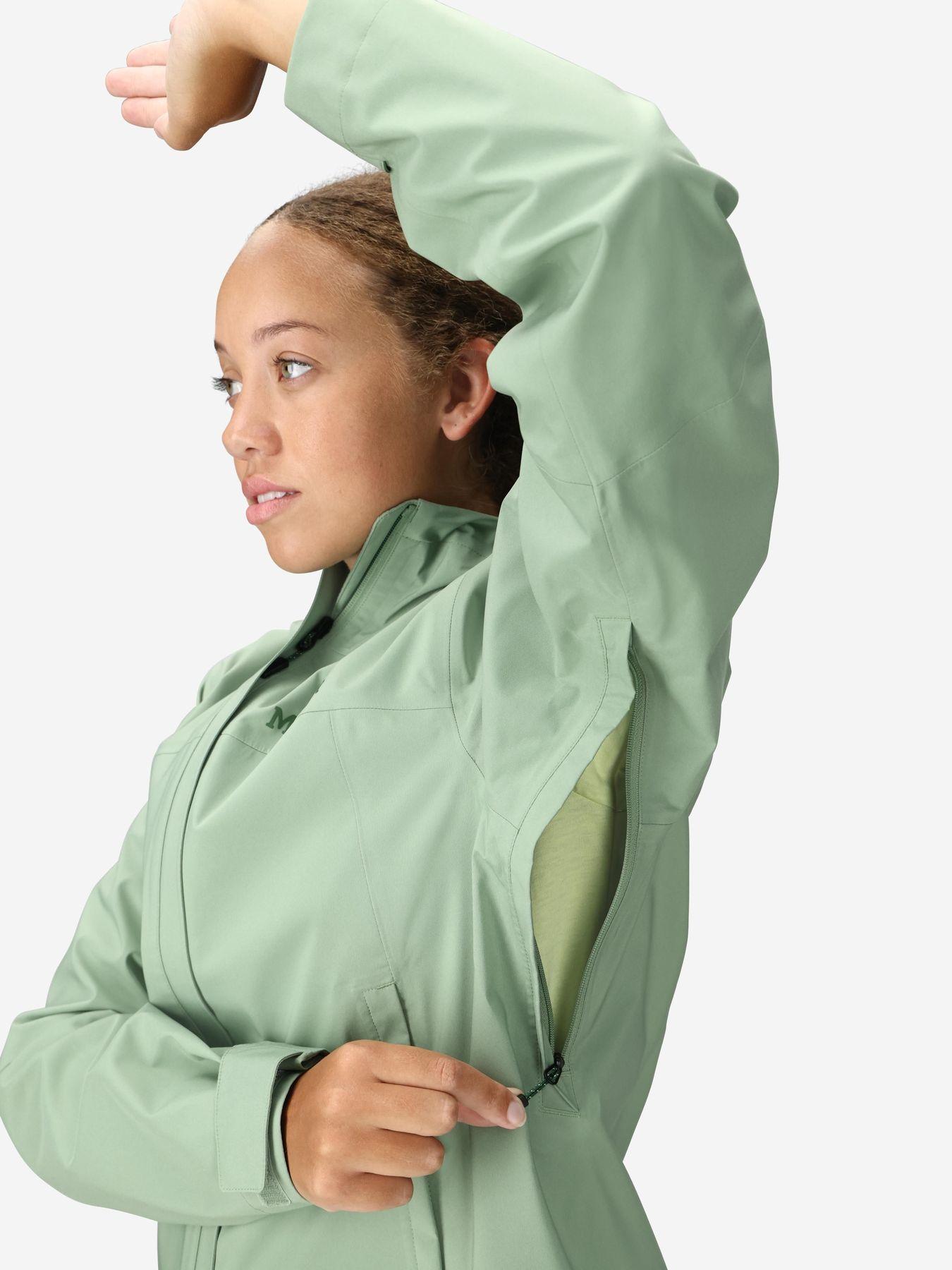 Chaqueta Marmot Mujer Precip Eco Pro Verde-4