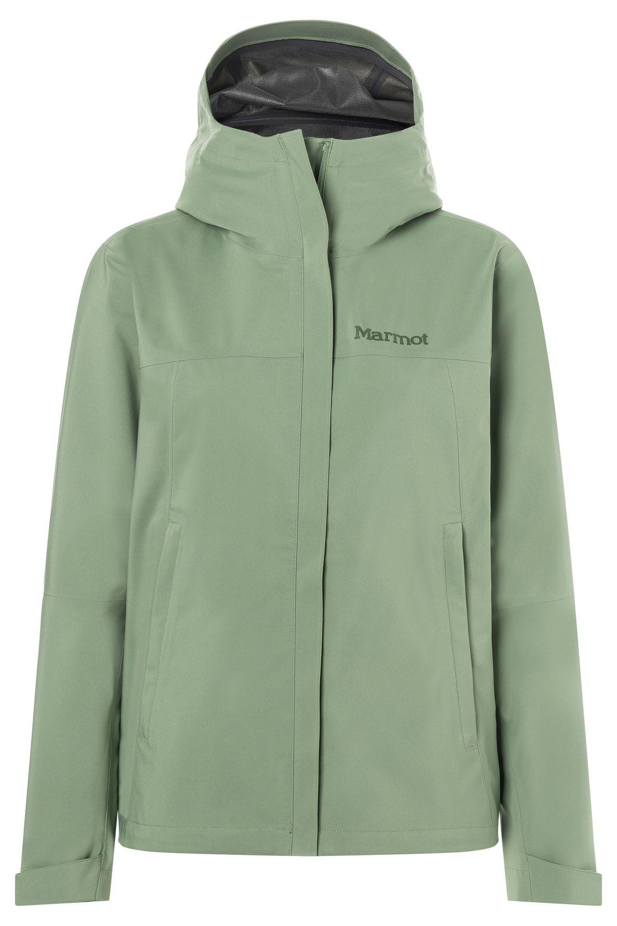 Chaqueta Marmot Mujer Precip Eco Pro Verde-6