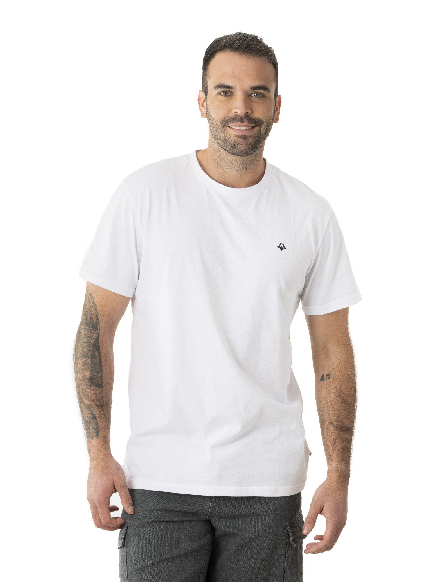 Polera Kivül Hombre Logo Blanco-0
