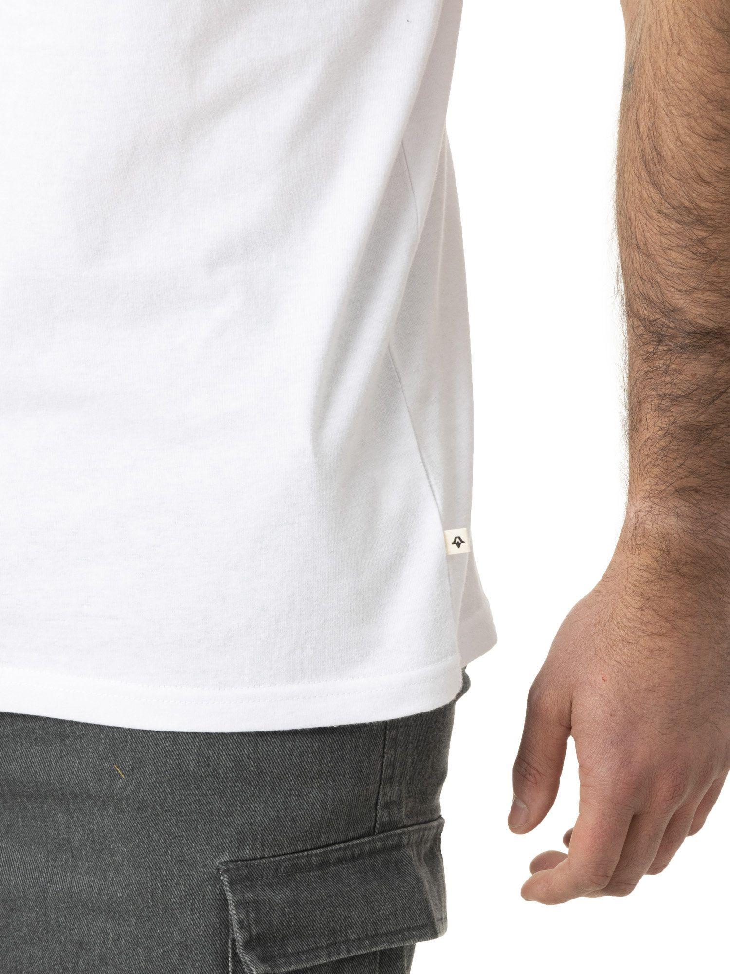 Polera Kivül Hombre Logo Blanco-4