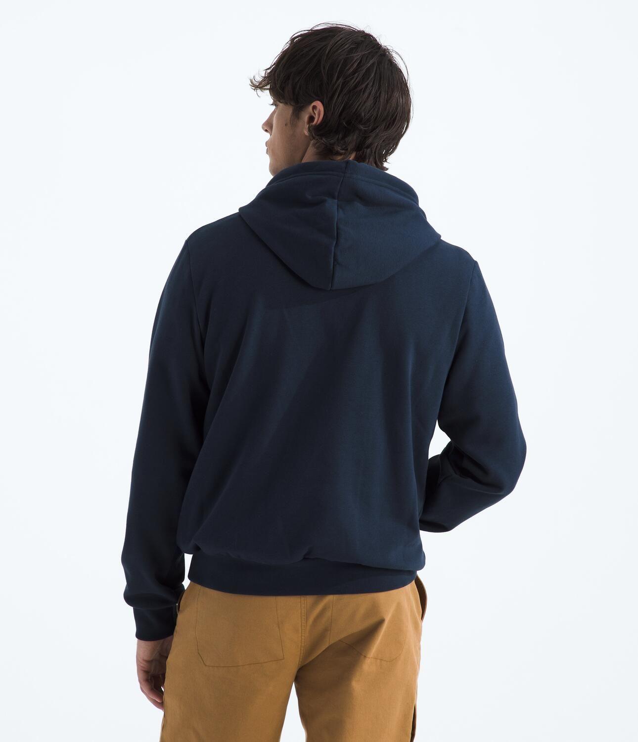 Poleron Evo Emb Hoodie Hombre Azul-3
