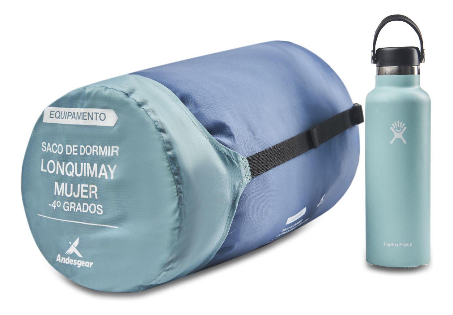 Saco Andesgear Mujer De Dormir Lonquimay -4 Celeste-3
