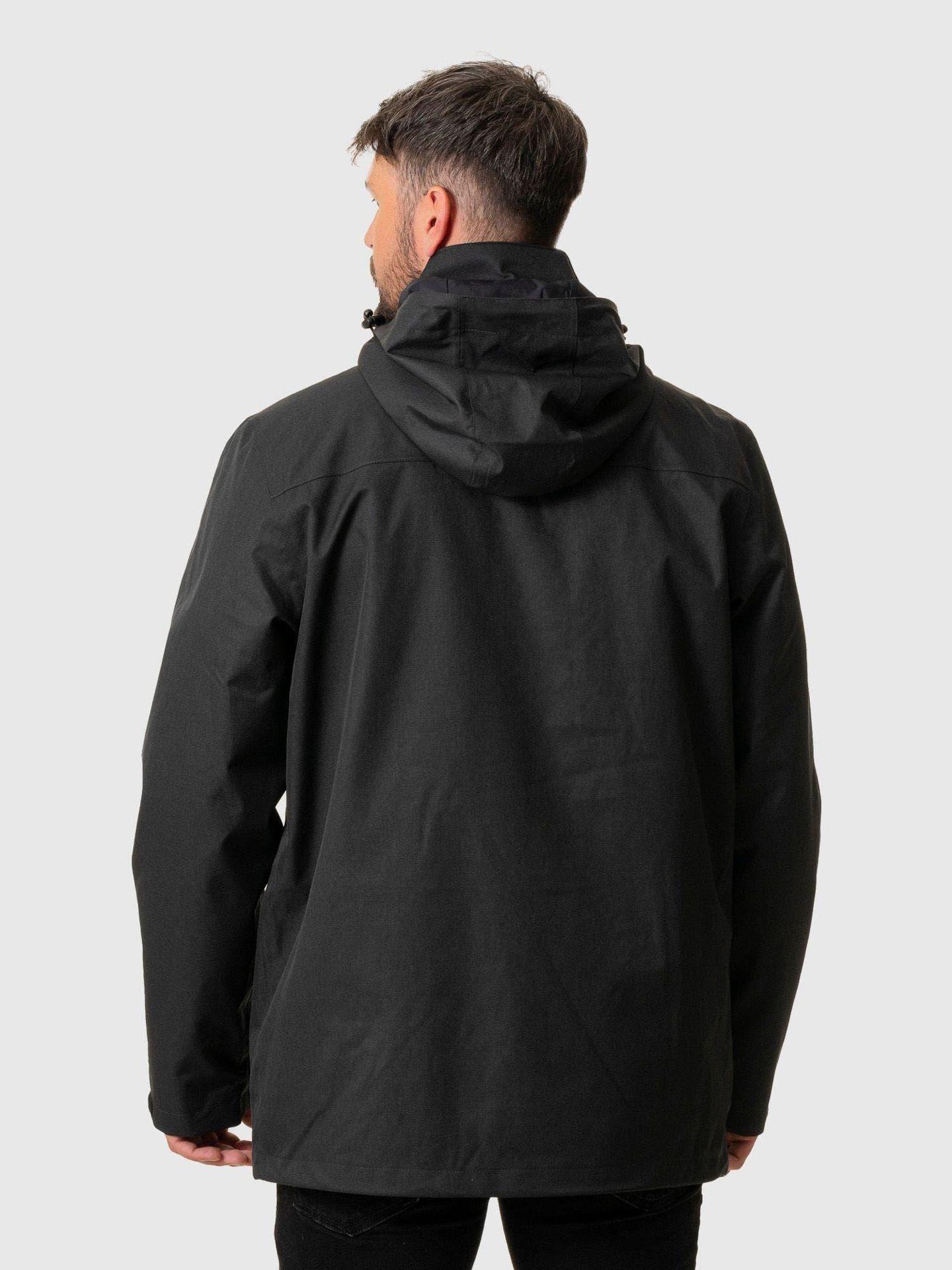 Chaqueta Kivül Hombre Siklos 3 En 1 Reciclada Negro-2