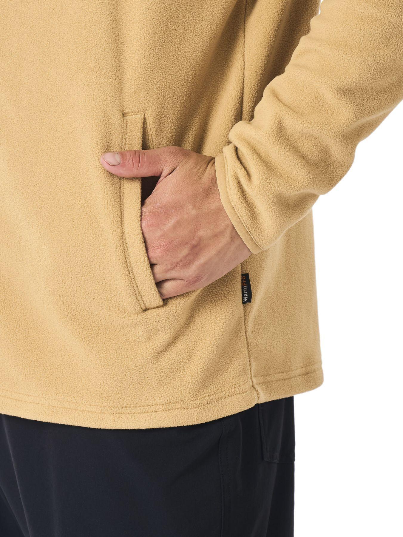 Polar Andesgear Hombre Maihue Fullzip Café-5