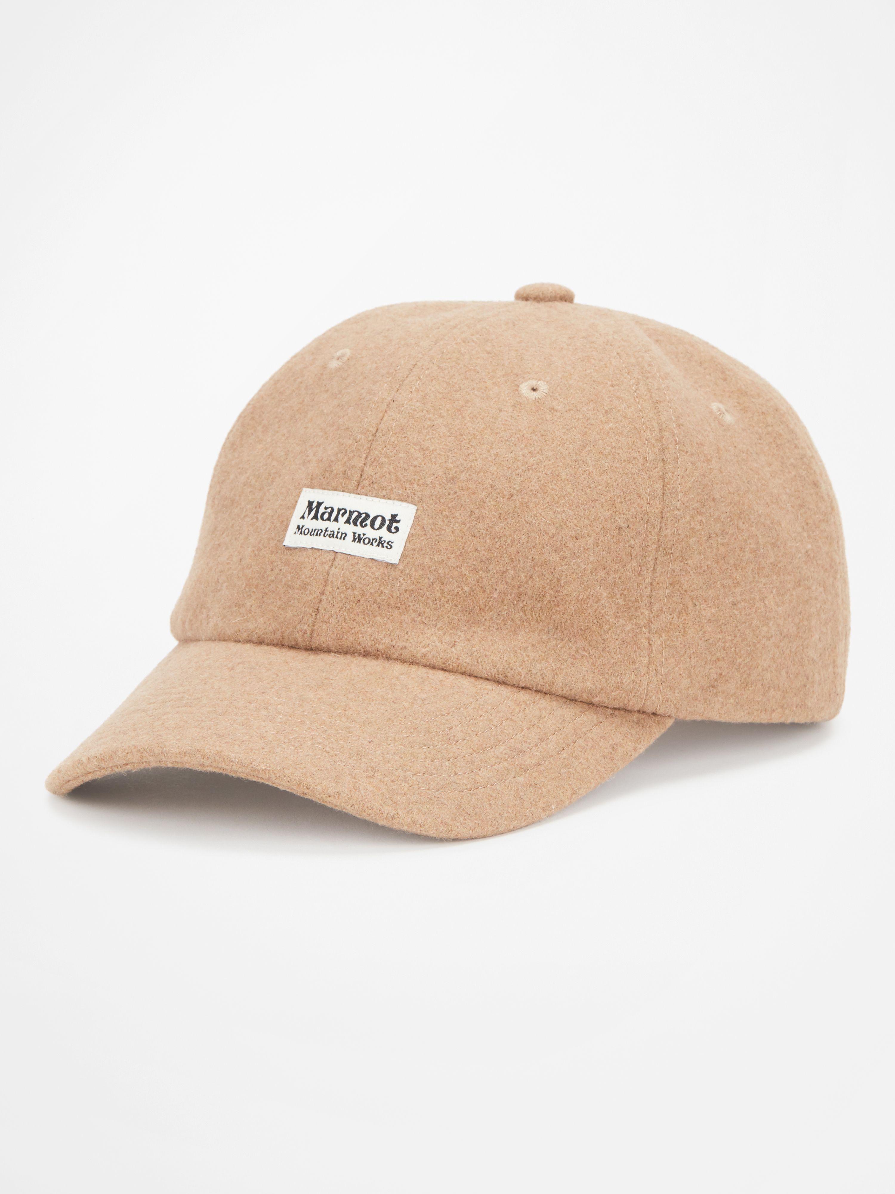 Jockey Marmot Unisex Farfax Wool Casquette Beige-0