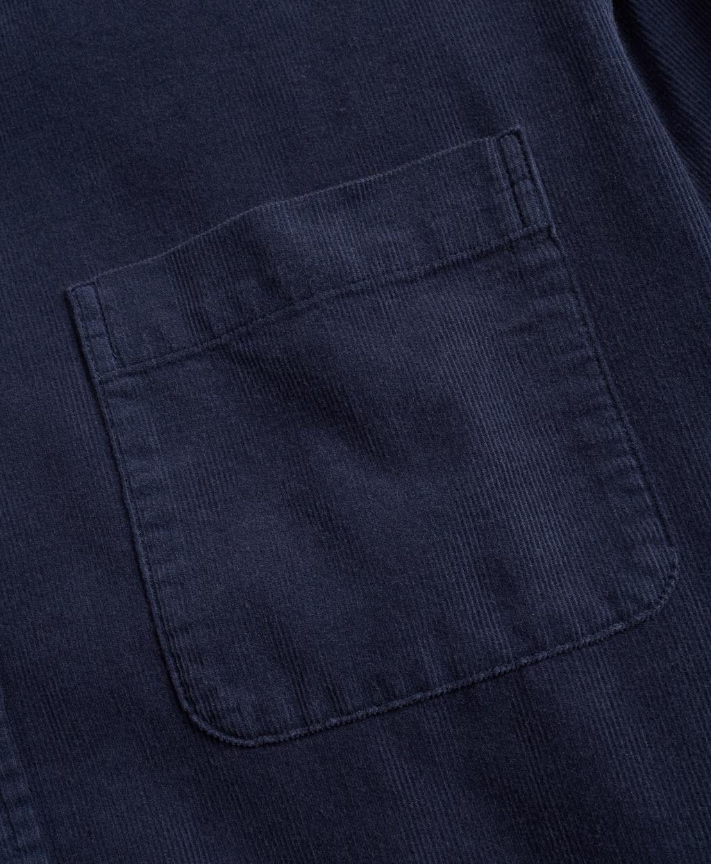 Camisas Brooks Brothers Hombre Regent Fit Corduroy Azul Azul-2