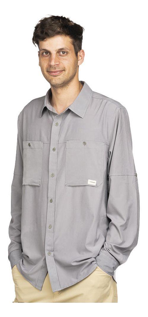 Camisa Andesgear Hombre Ml Rupanco Gris-2
