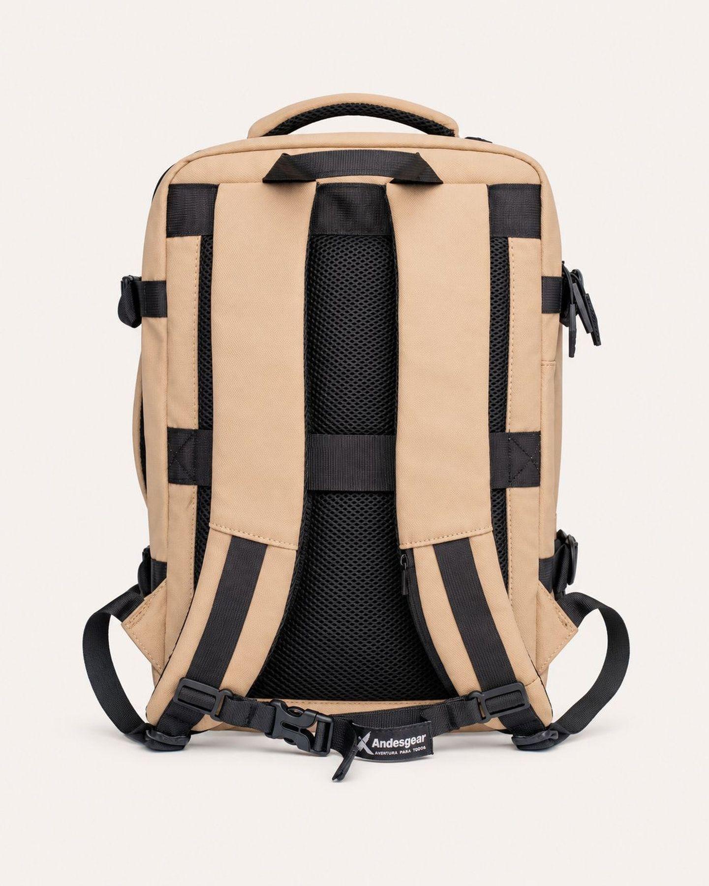 Mochila Andesgear Unisex Travelbag 20L Beige-2