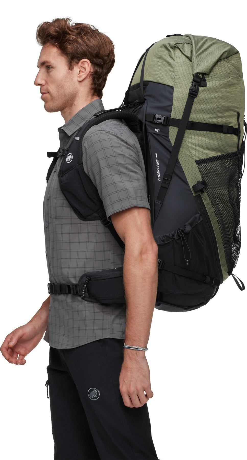 Mochila Mammut Unisex Ducan Spine 70-80L Negro-2