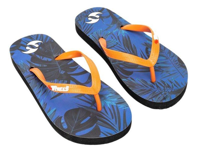Sandalias Stoked Niño Moon Jungle Azul Azul-0