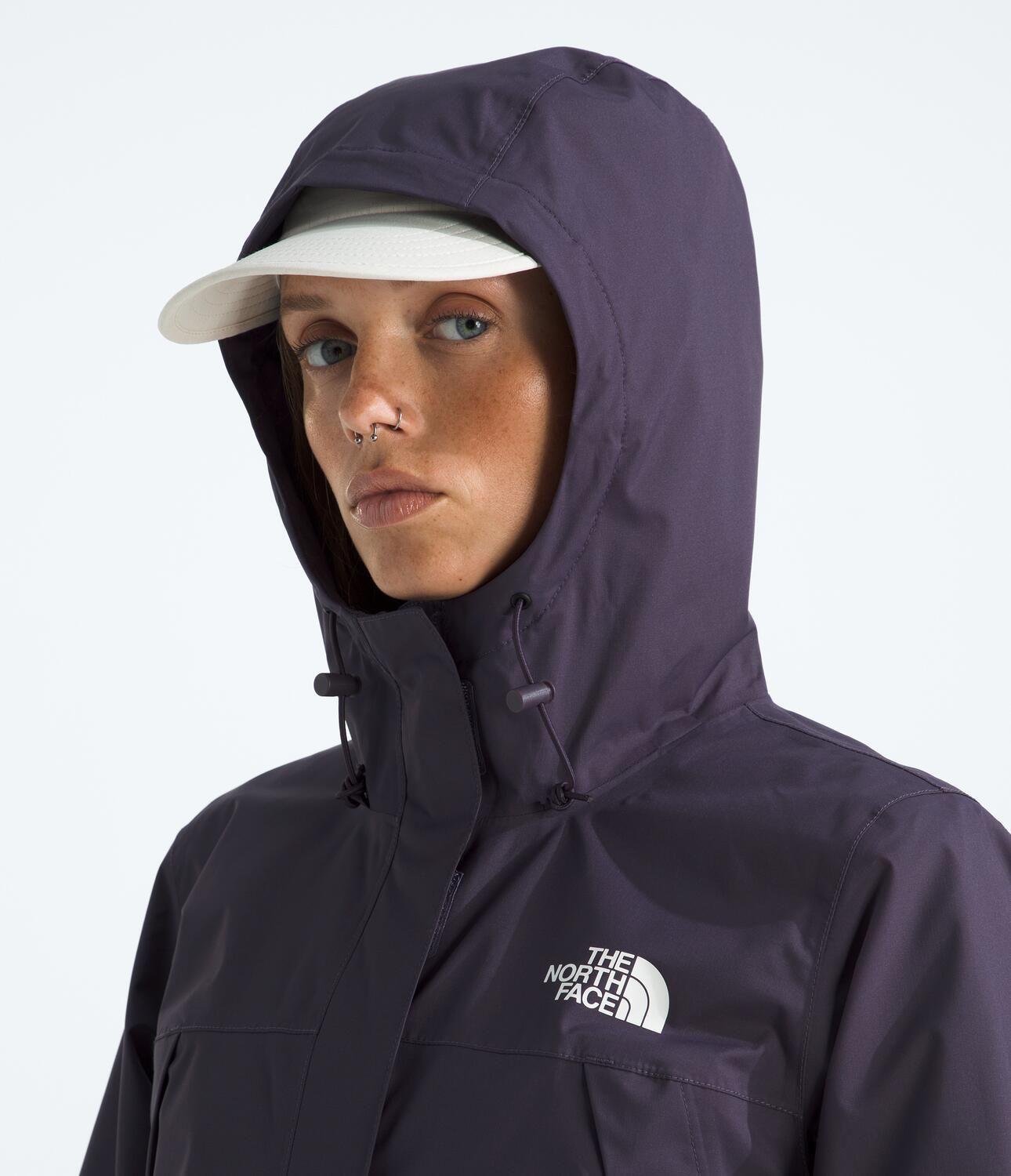 Chaqueta Impermeable Antora Mujer Morado-4