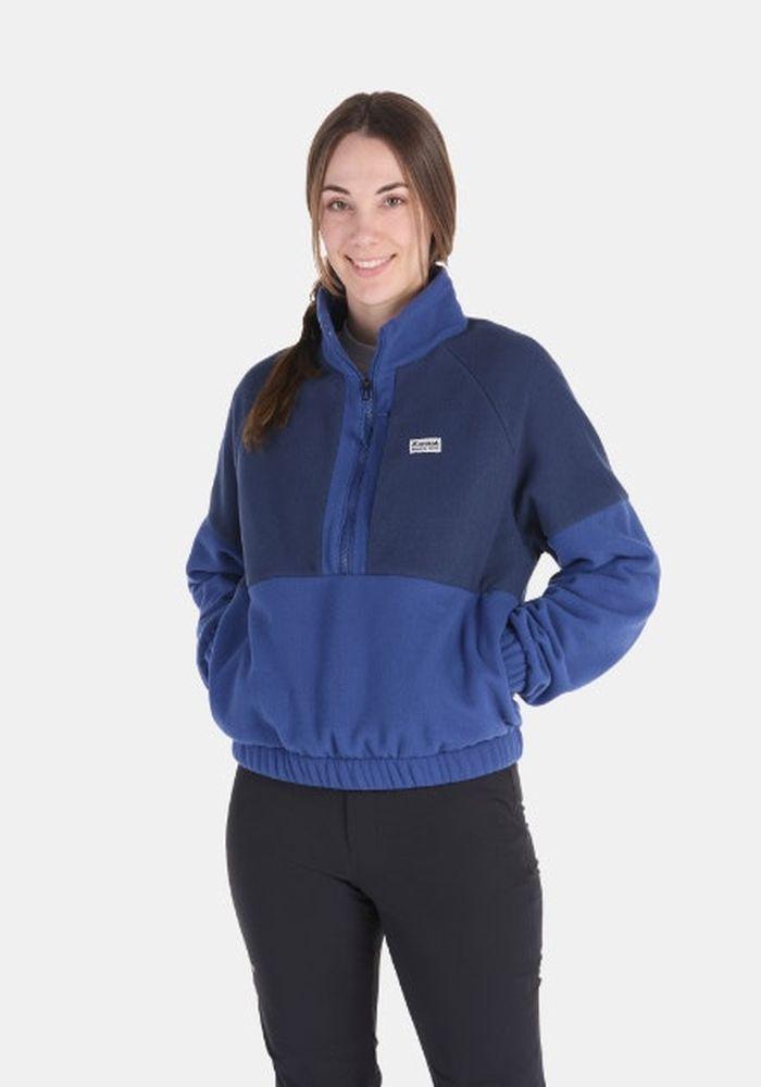 Polar Marmot Mujer Medio Cierre Retro Rocklin MA23928 Azul-0
