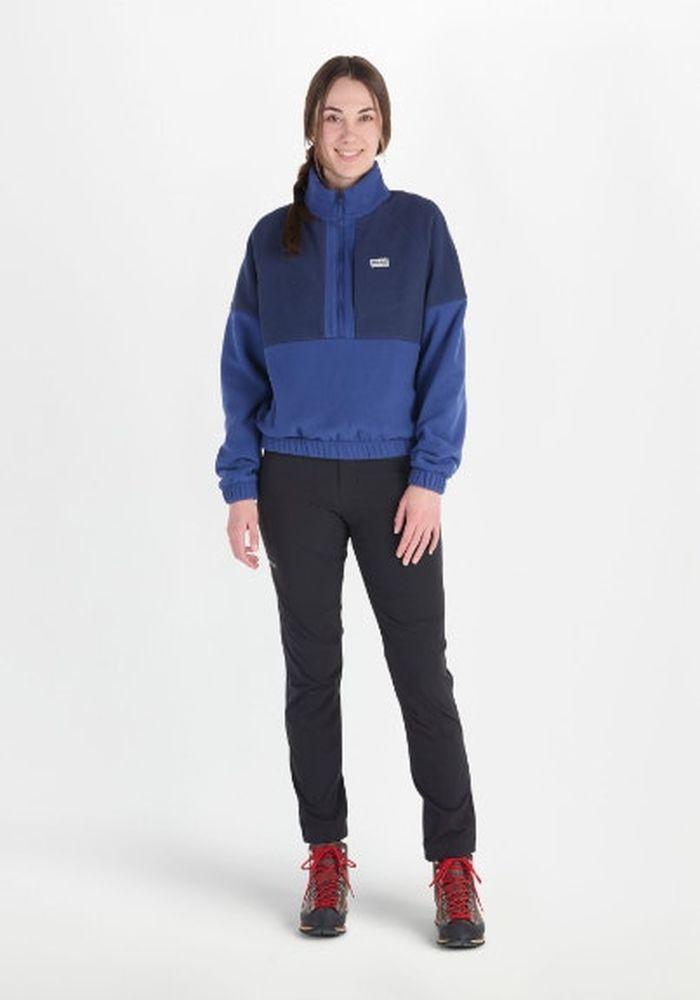 Polar Marmot Mujer Medio Cierre Retro Rocklin MA23928 Azul-2
