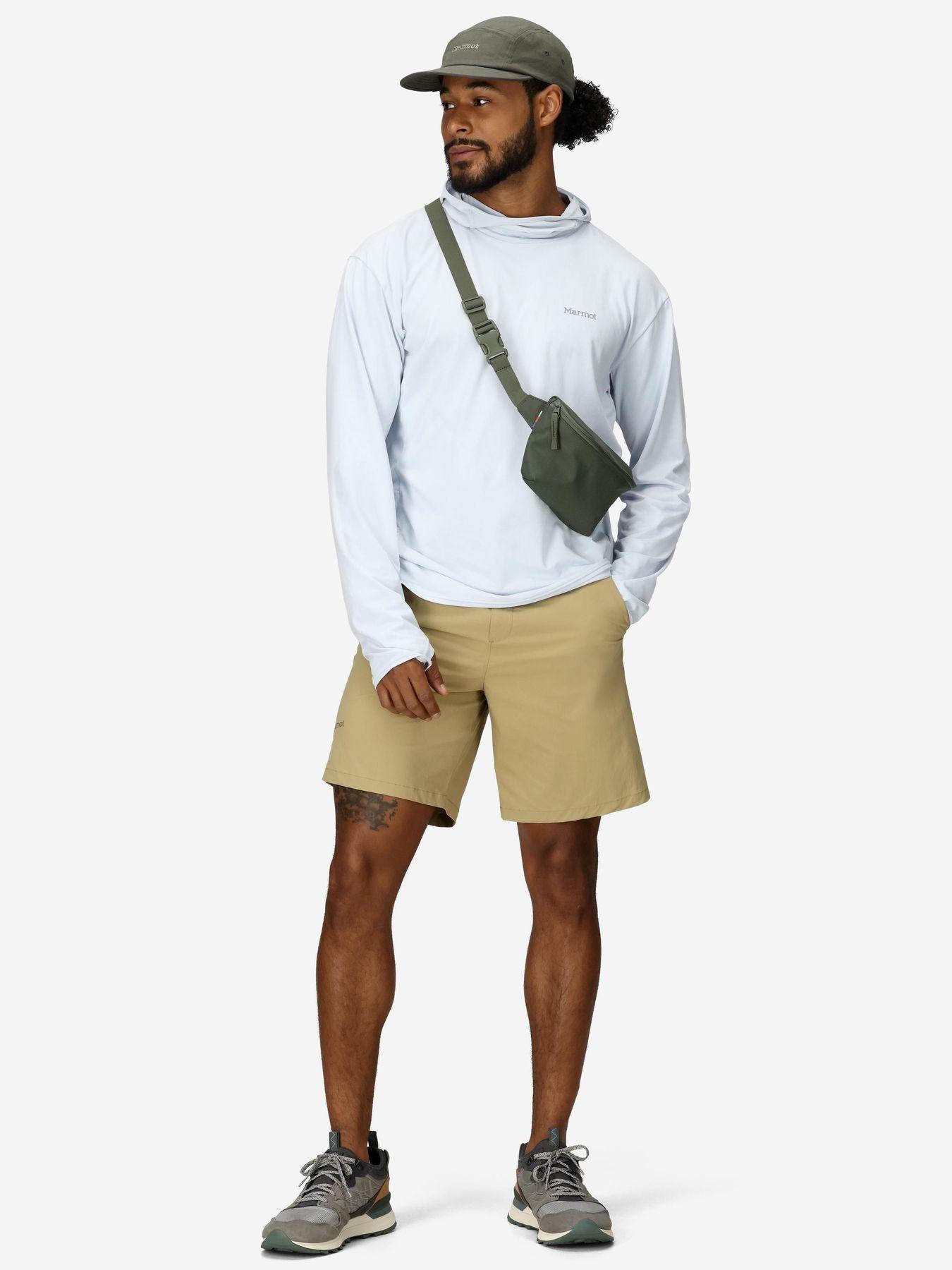 Polera Marmot Hombre Arex Upf50 Hoody Blanco-2