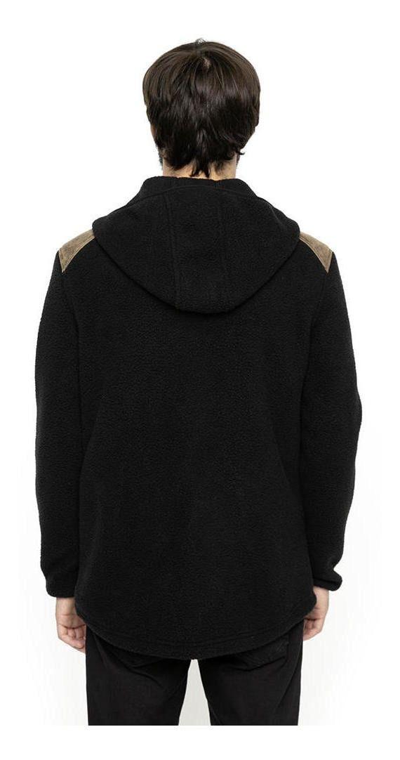 Polar Kivül Hombre Bor Sherpa Negro-1