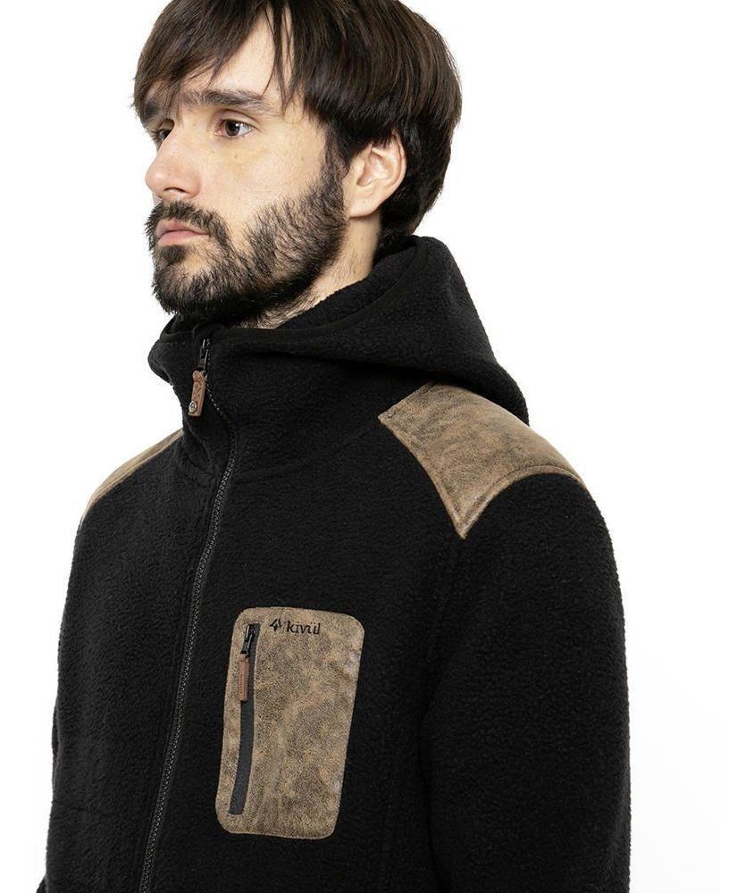 Polar Kivül Hombre Bor Sherpa Negro-3