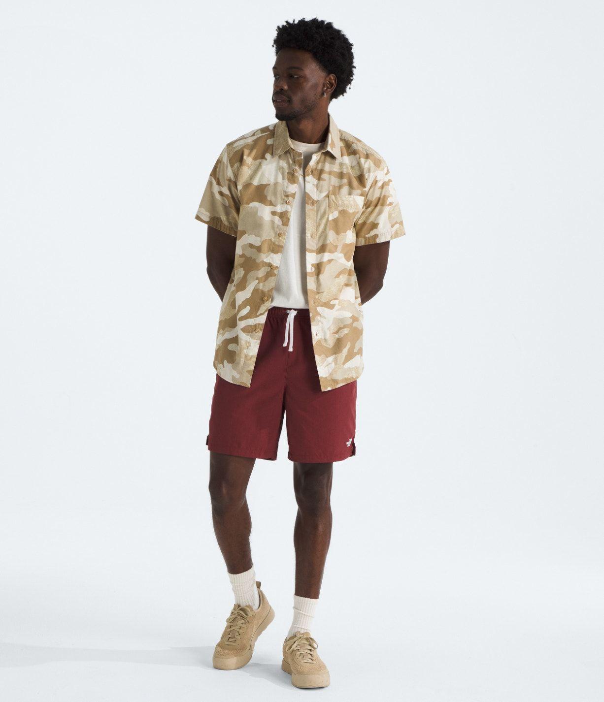 Traje The North Face Hombre De Baño Action Short 2.0 Burdeo-2