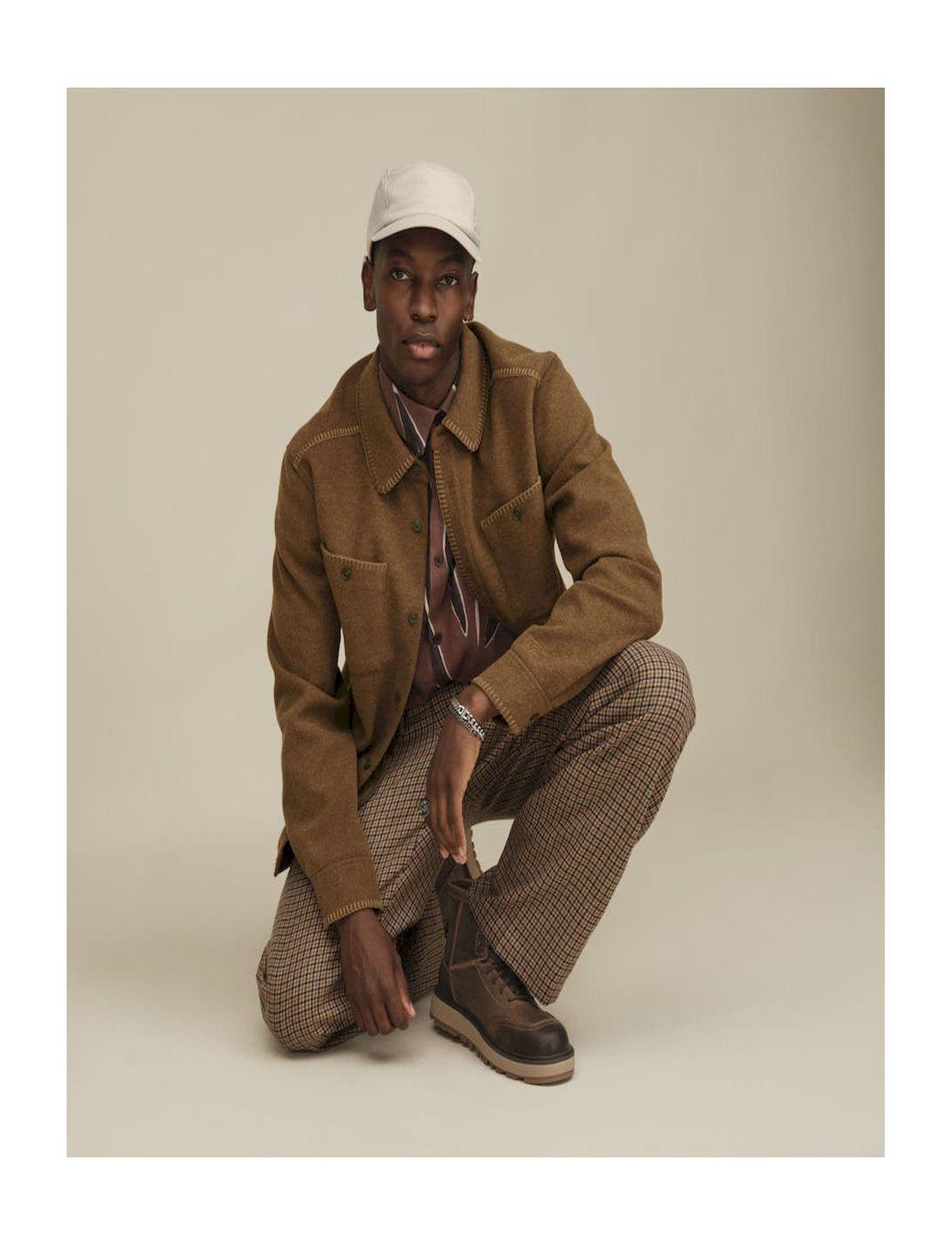 Botas Ugg Hombre Idyllwild Lace Café-7